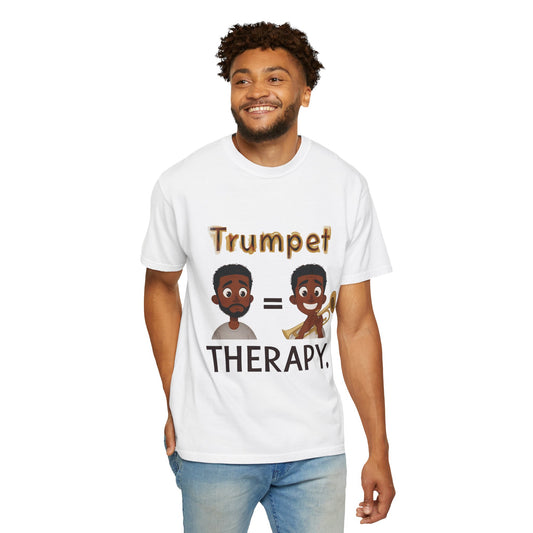 "Trumpet Therapy" Unisex Music T-Shirt