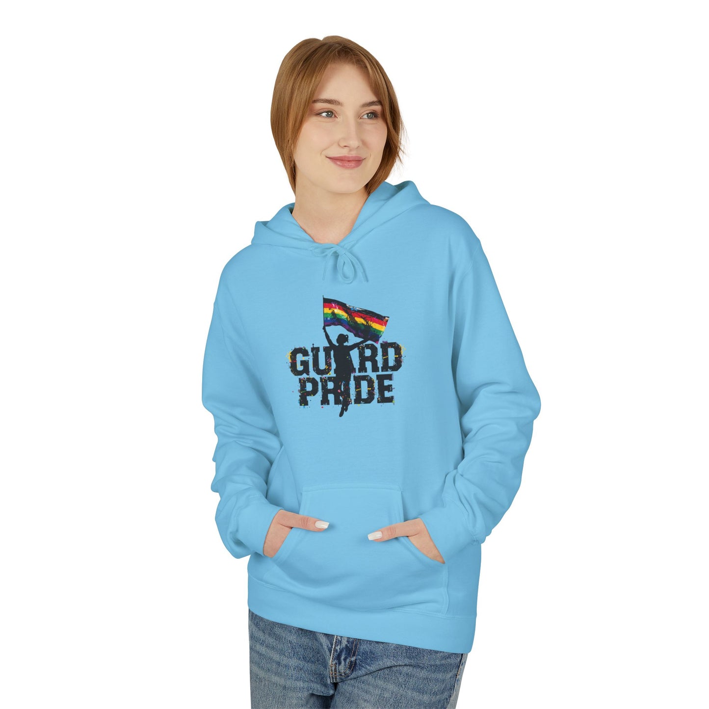 "Guard Pride" Hoodie — Marching Band Flag Graphic