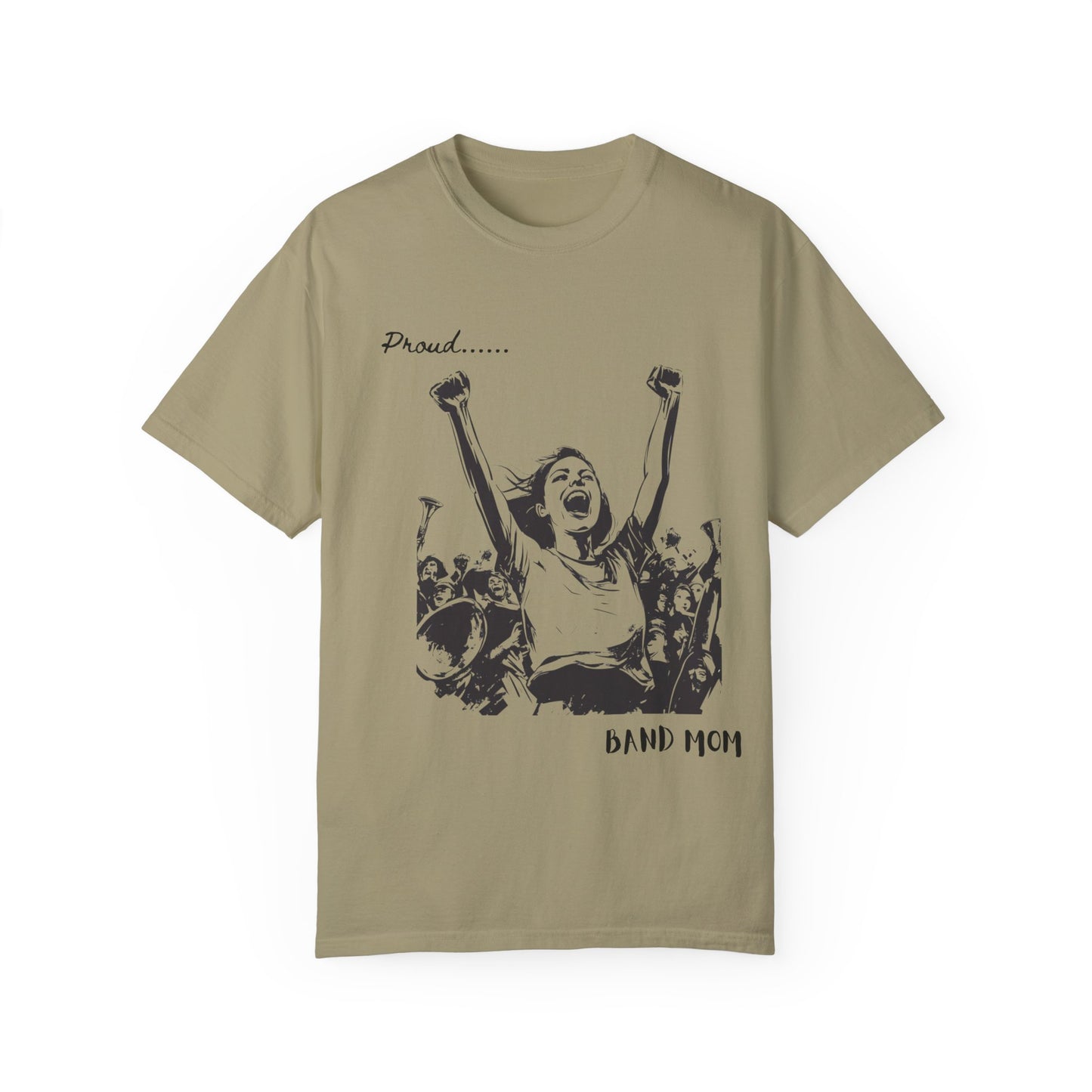 " Band Parent" Unisex Garment-Dyed T-shirt