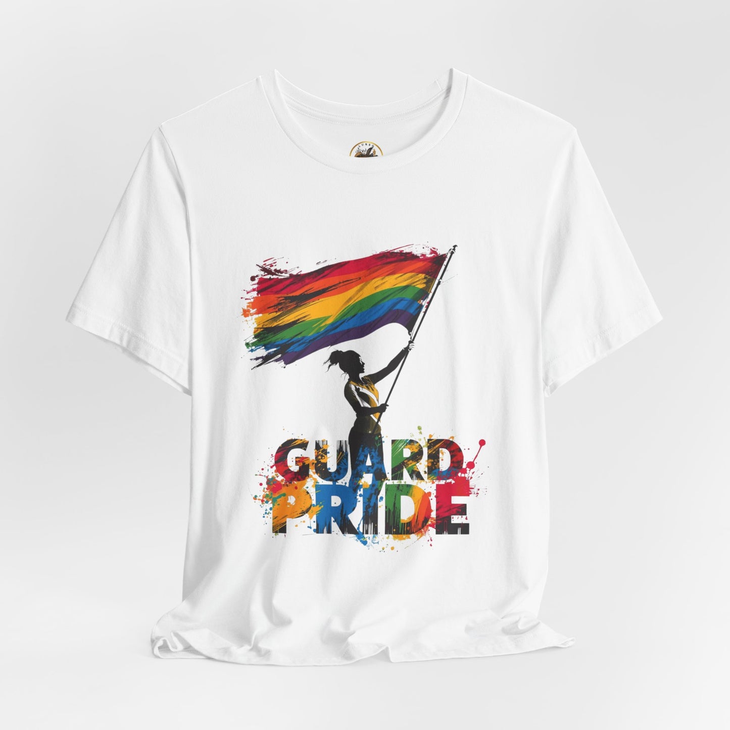 Guard Pride Tee - Color Guard Rainbow Flag Shirt