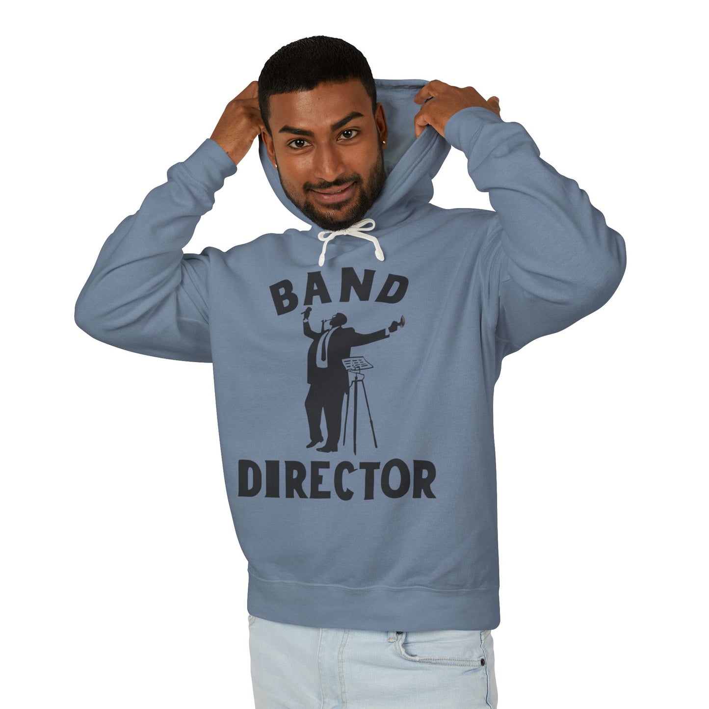 "Band Director" Unisex Lightweight Hoodie
