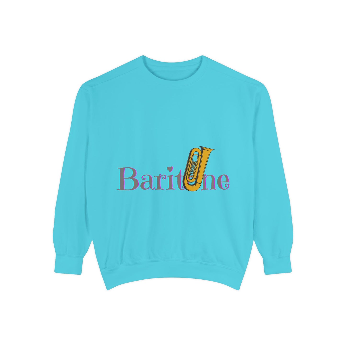 "Baritone" Unisex Garment-Dyed Sweatshirt