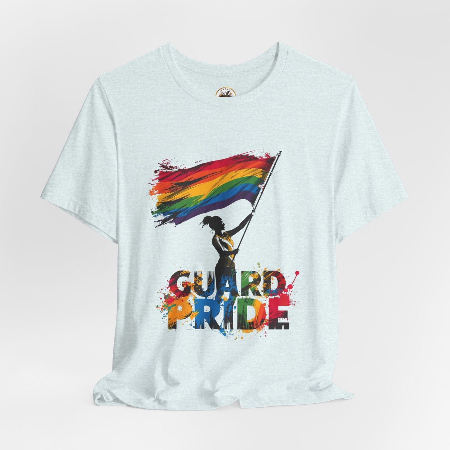 Guard Pride Tee - Color Guard Rainbow Flag Shirt