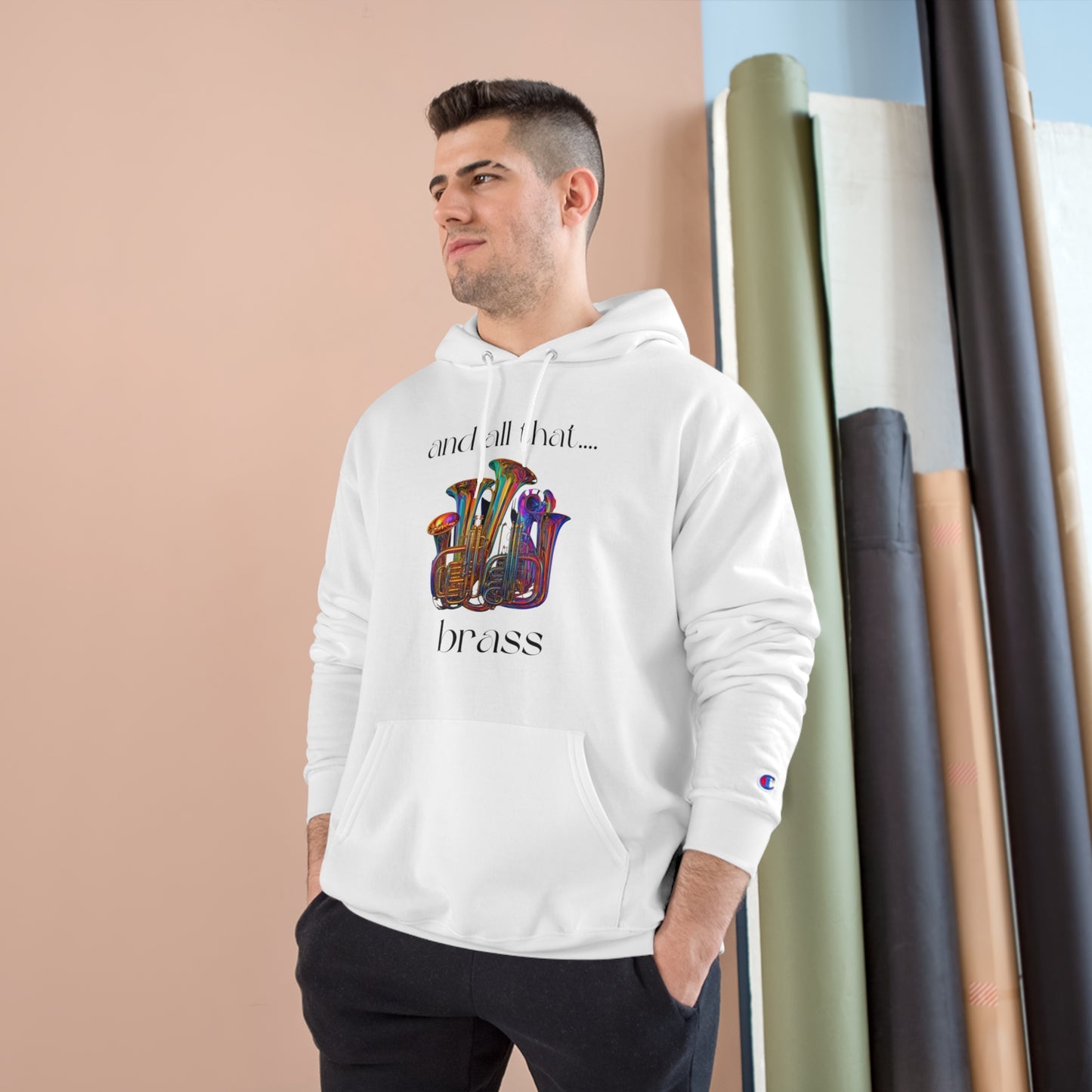 "All That Brass" Champion Hoodie