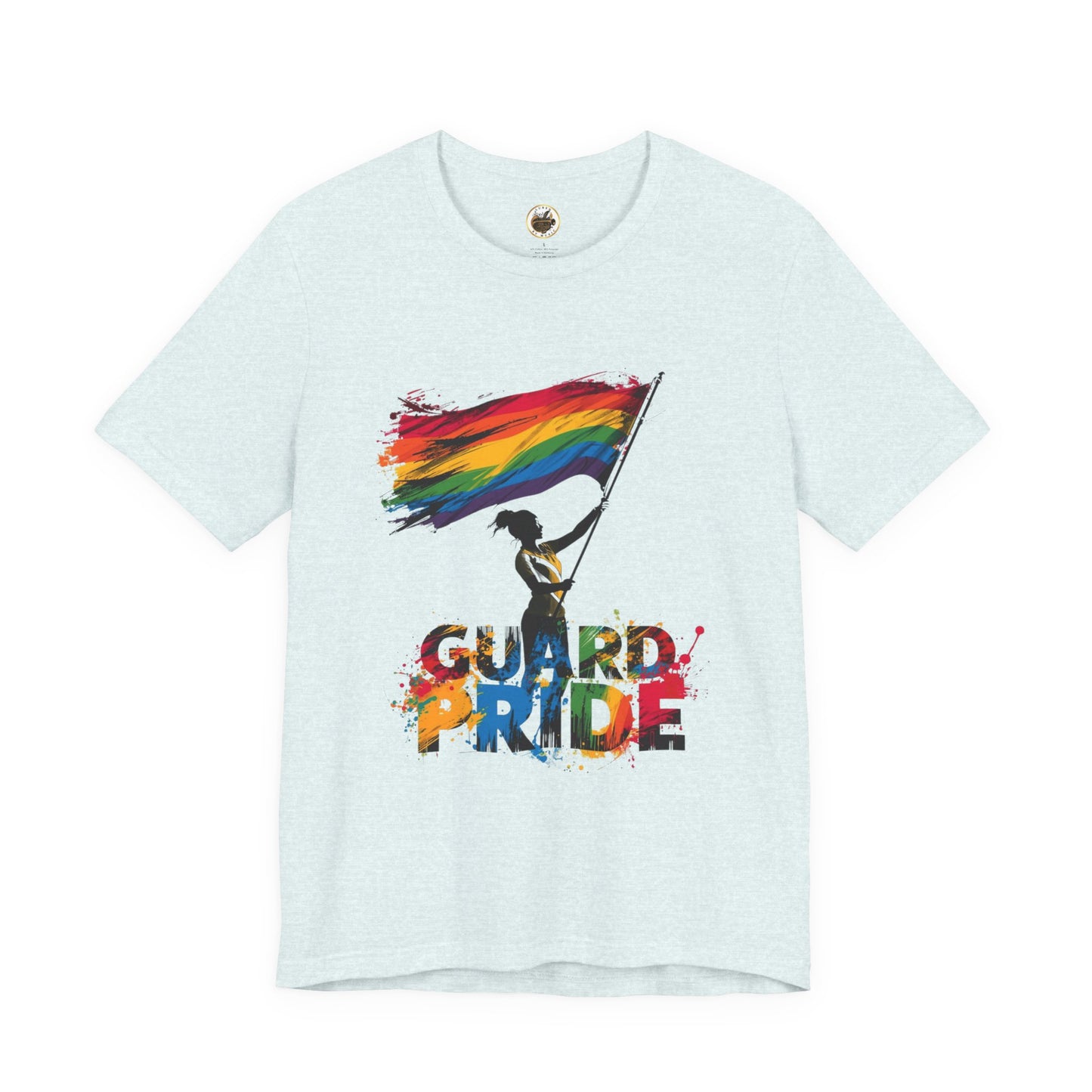 Guard Pride Tee - Color Guard Rainbow Flag Shirt