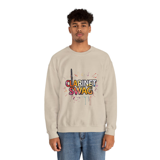 "Clarinet Swag" Unisex Crewneck Sweatshirt