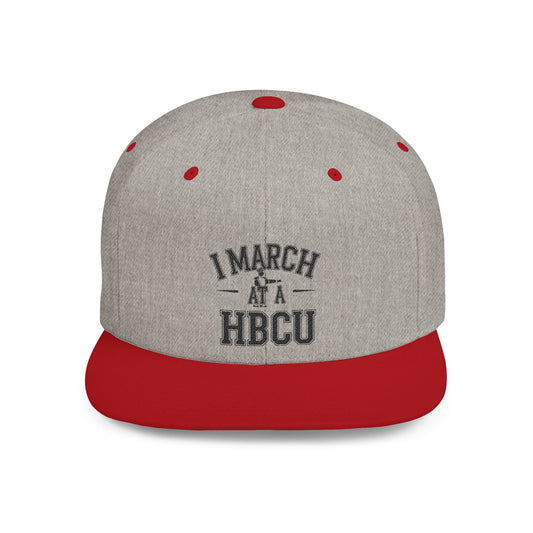 "HBCU Marching" Flat Bill Snap-back Hat