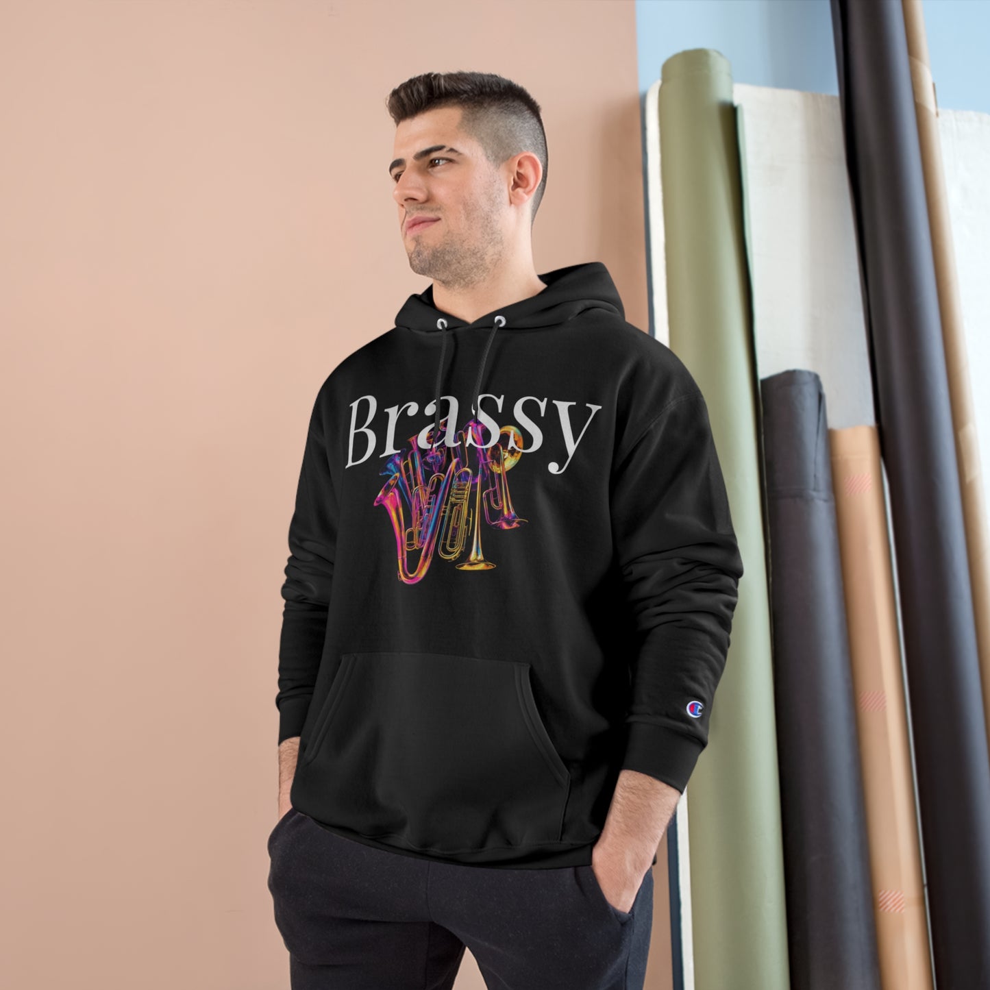 "Brassy" Champion Hoodie