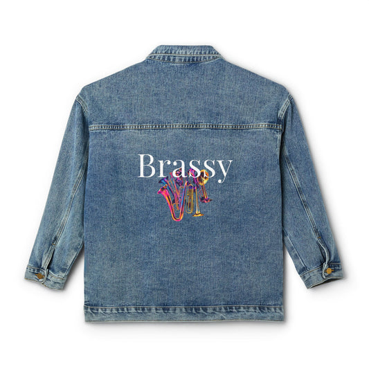 "Brassy" Women's Denim Jacket