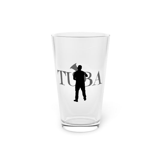 "Tuba" Pint Glass, 16oz