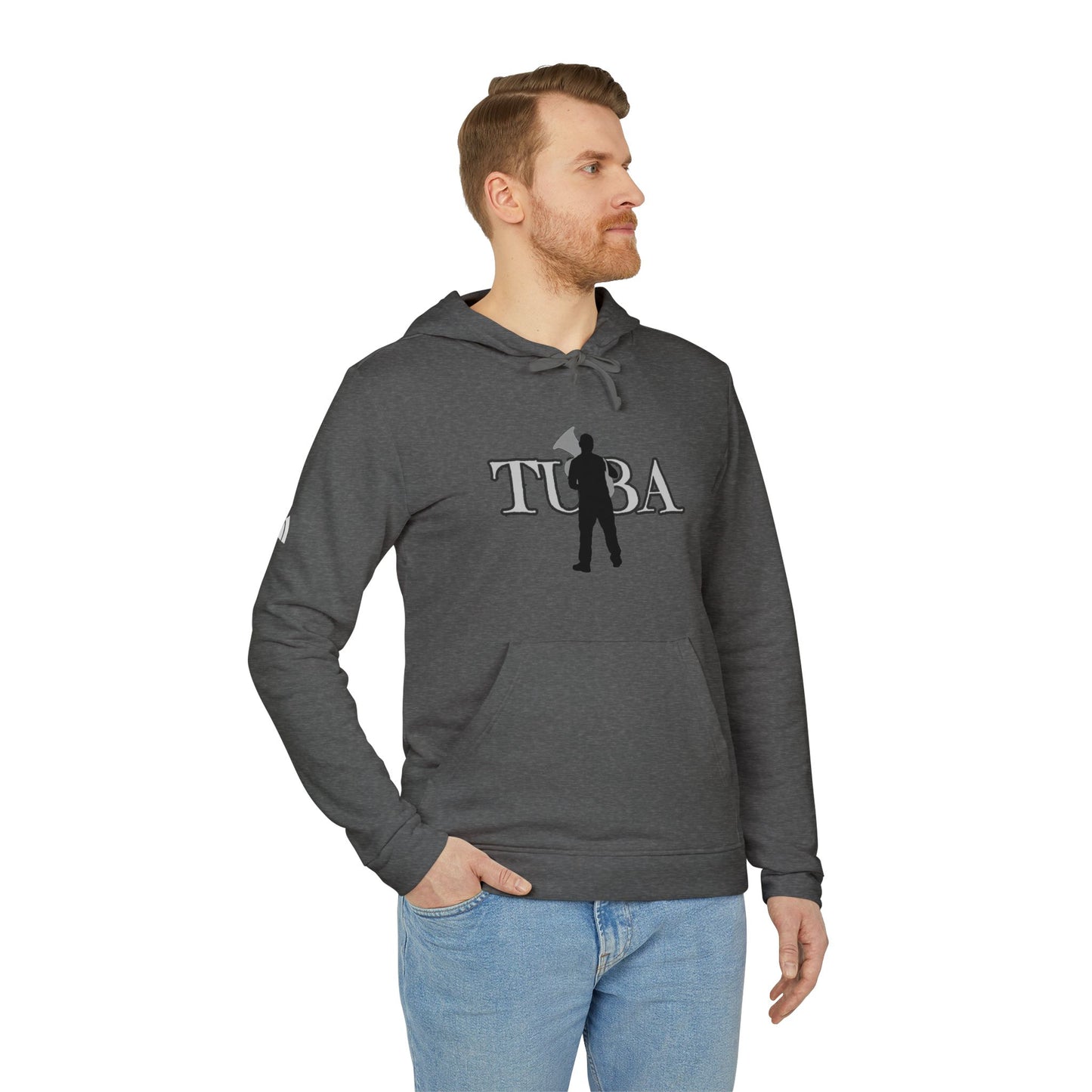 "Tuba" Adidas Unisex Fleece Hoodie