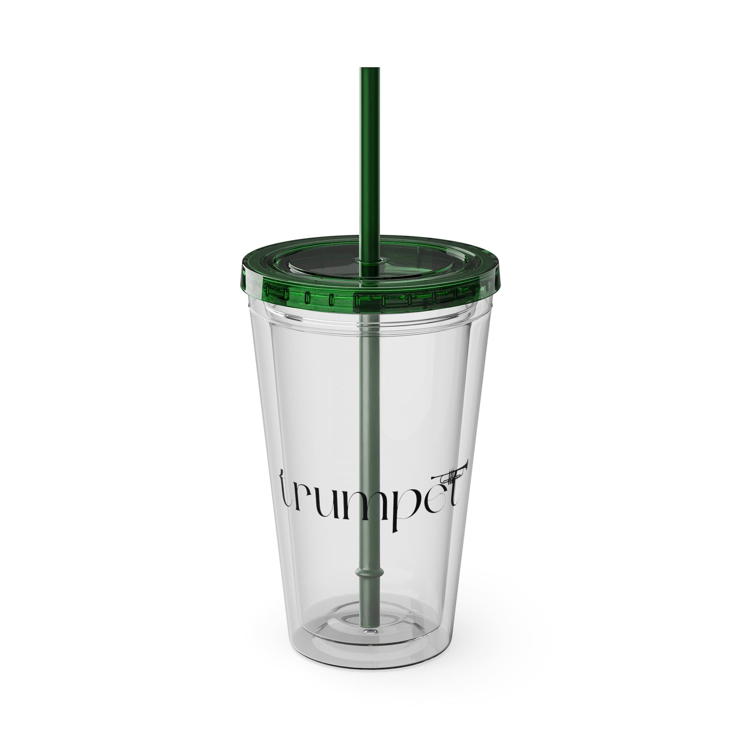 Sun-splash Tumbler with Straw, 16 oz.