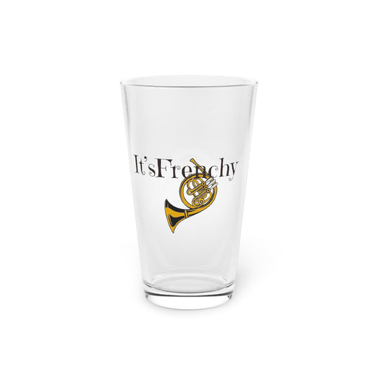 "French Horn" Pint Glass, 16oz