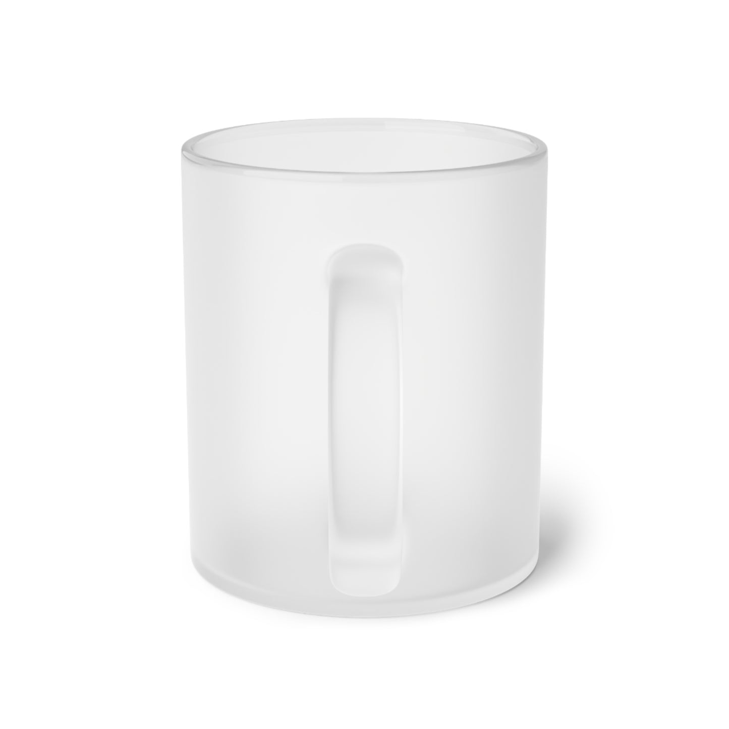 Trumpet Frosted Glass Mug