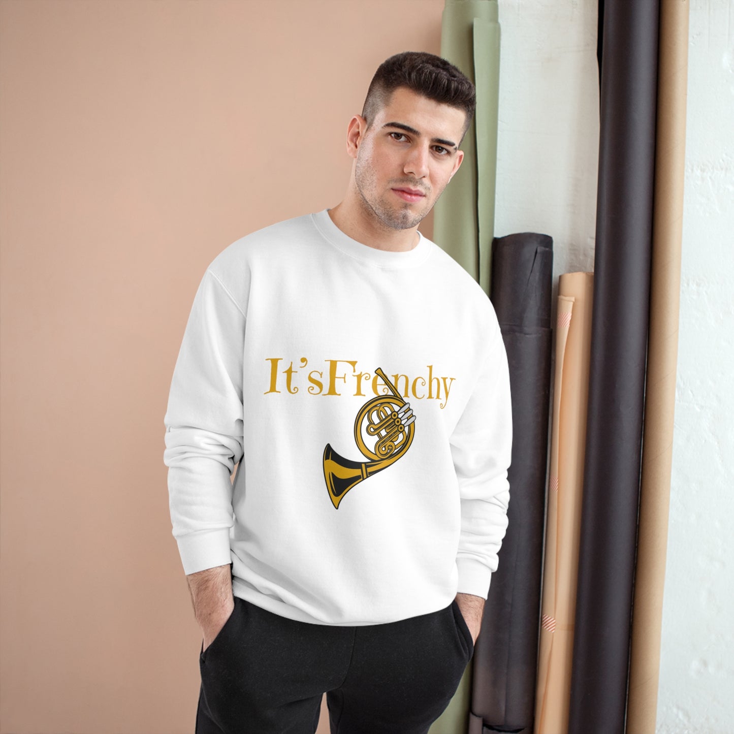 "French Horn" Champion Sweatshirt