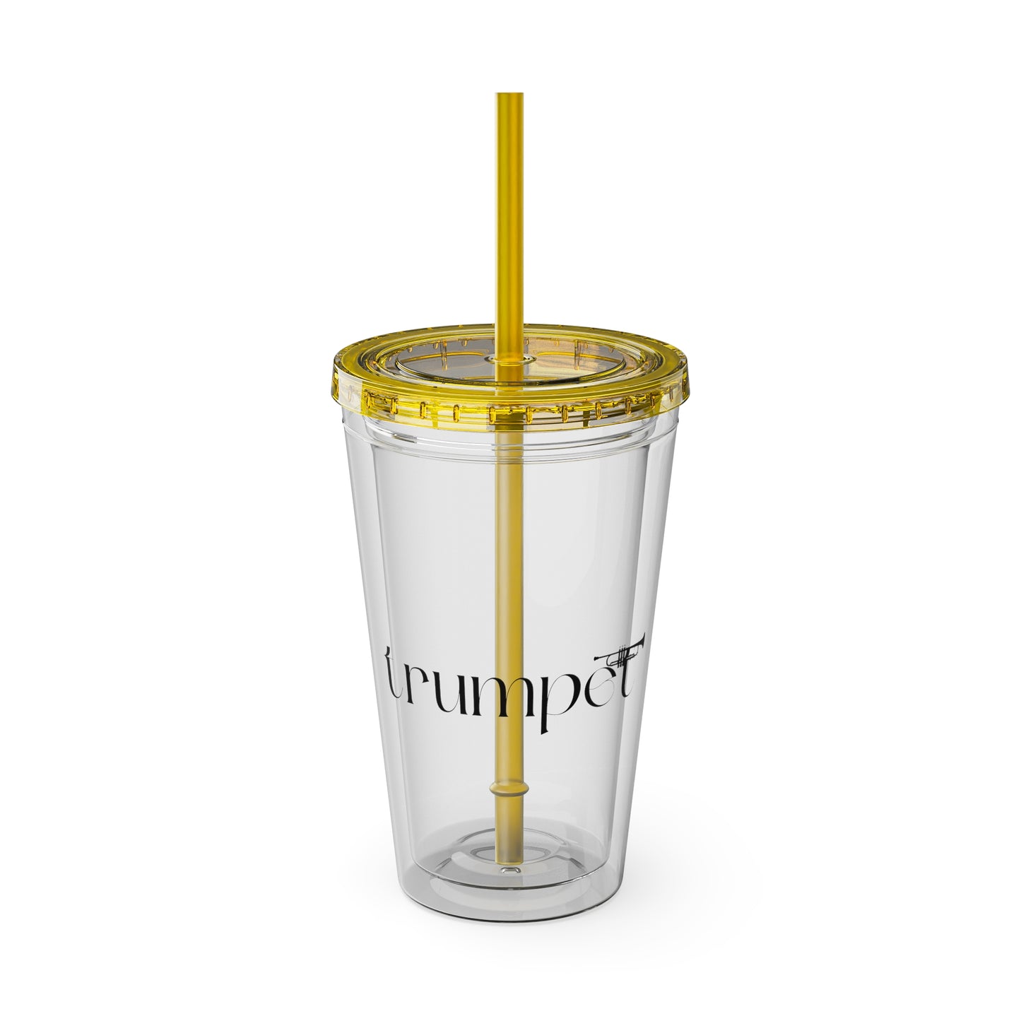 Sun-splash Tumbler with Straw, 16 oz.