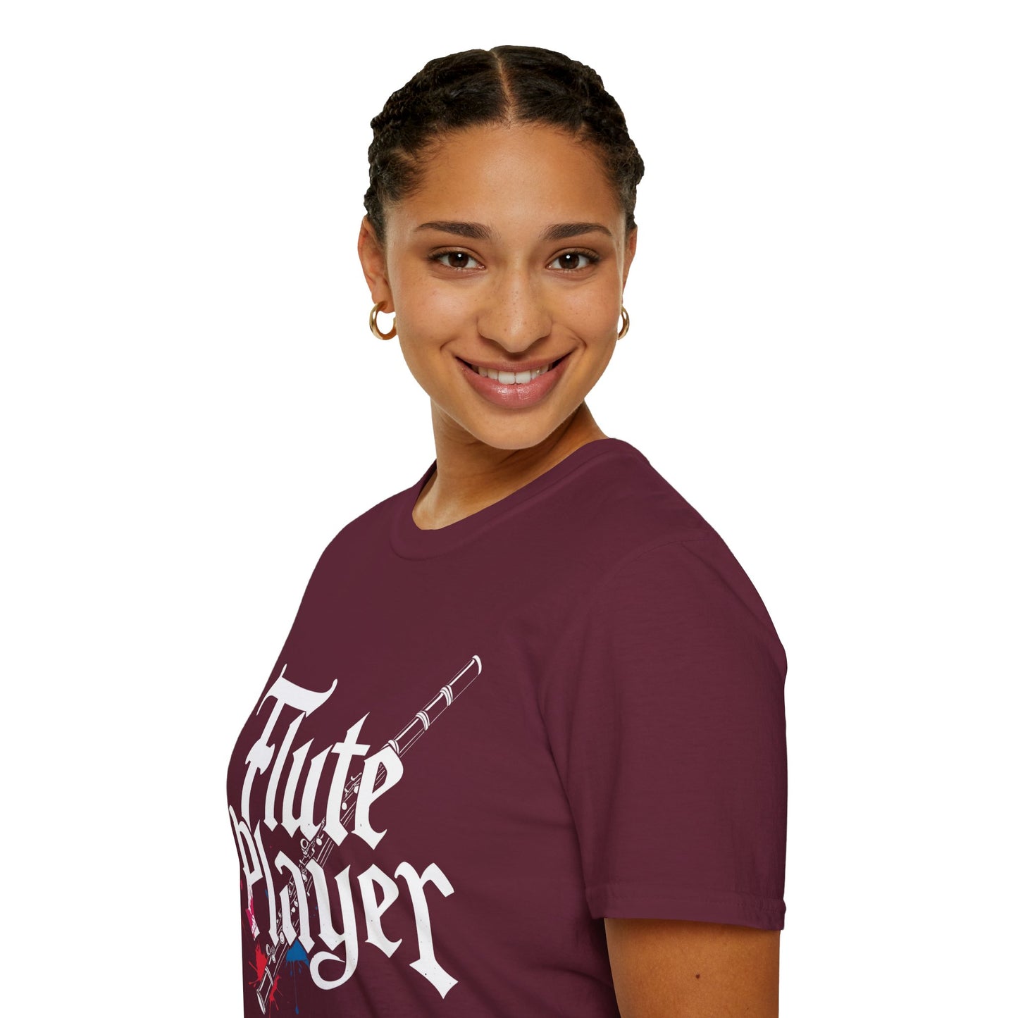 "Flute Player" Unisex T-Shirt