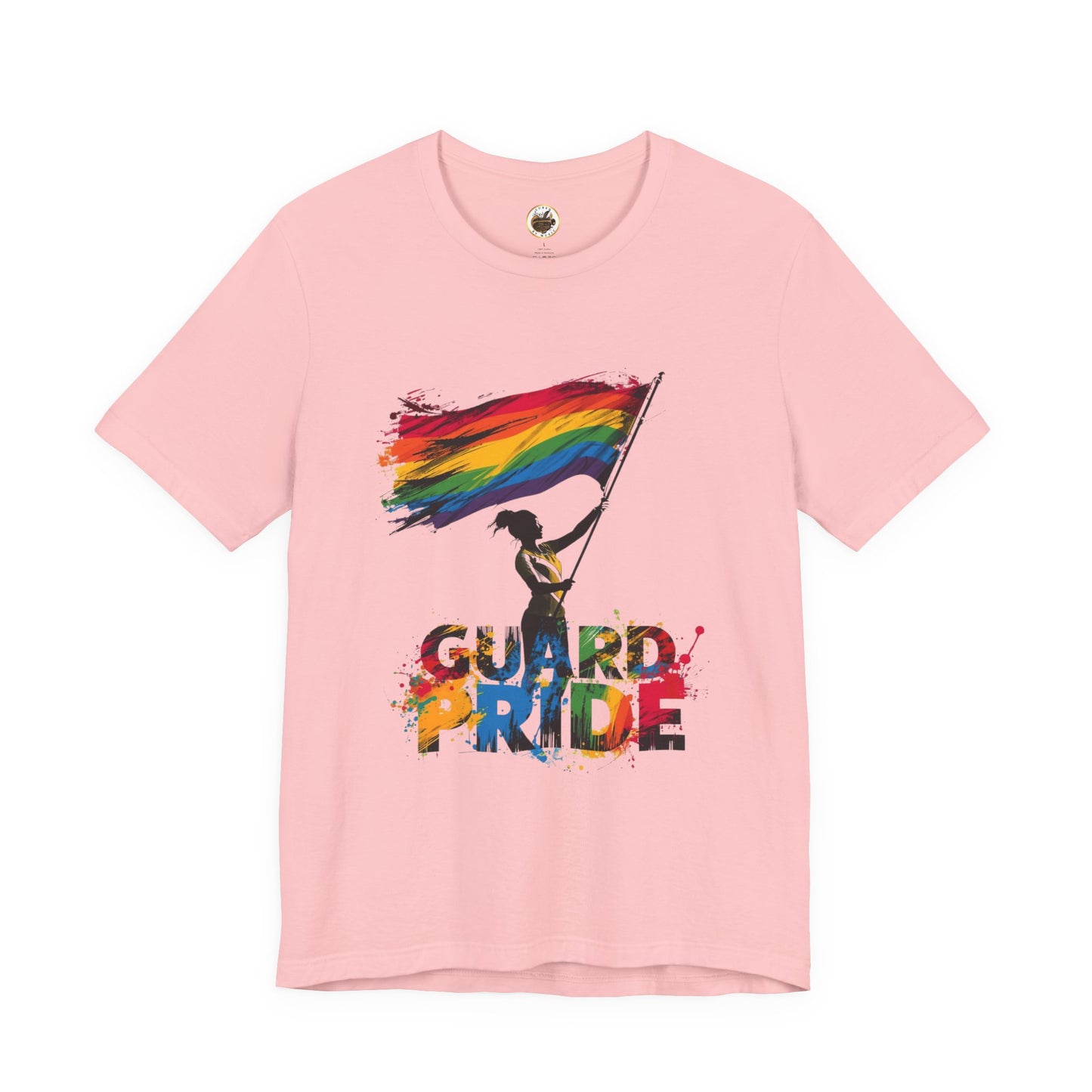 Guard Pride Tee - Color Guard Rainbow Flag Shirt
