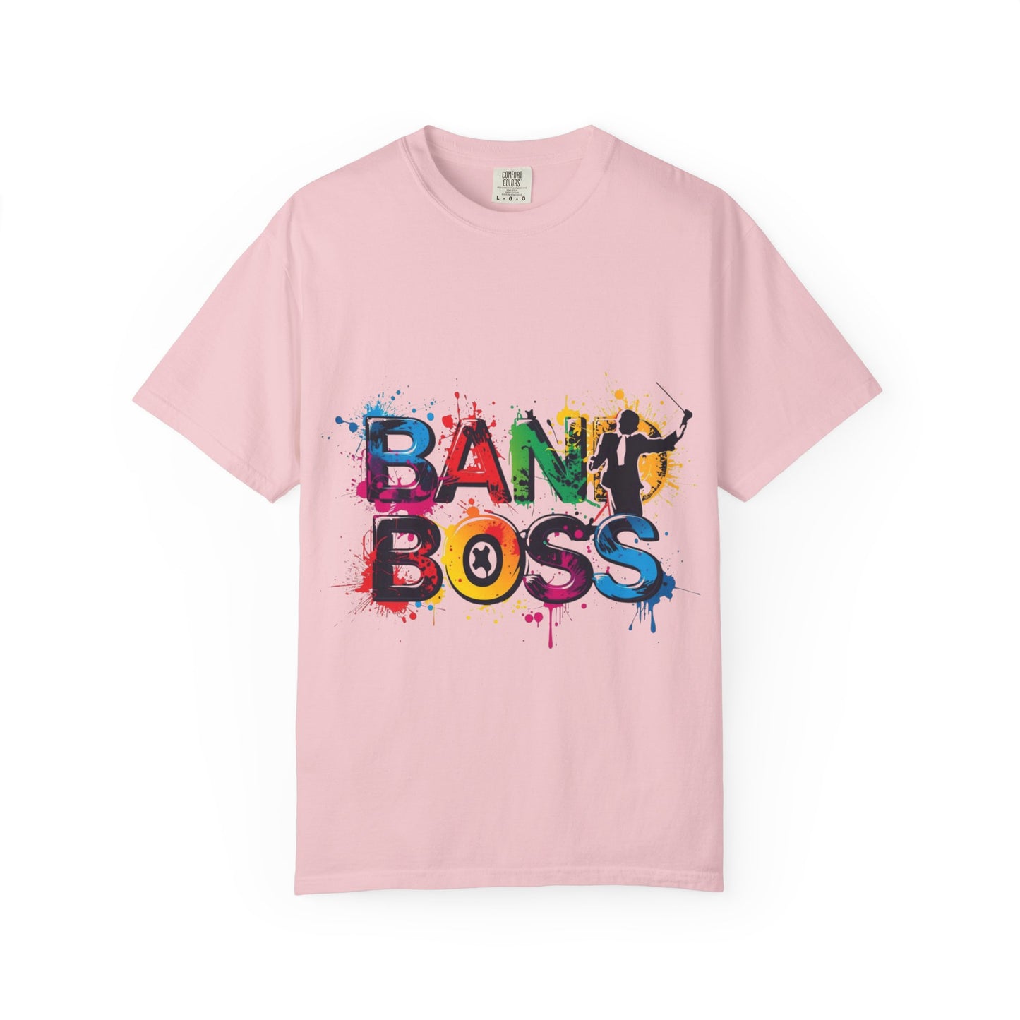 "Band Boss" Unisex  Garment Dyed T-Shirt