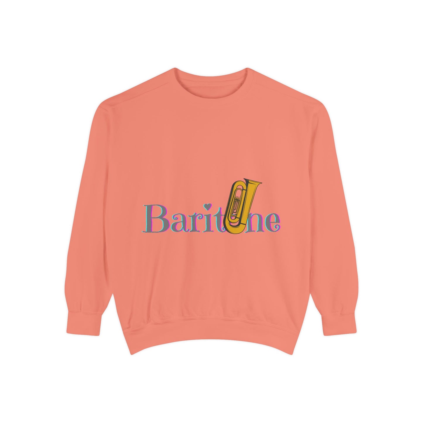 "Baritone" Unisex Garment-Dyed Sweatshirt