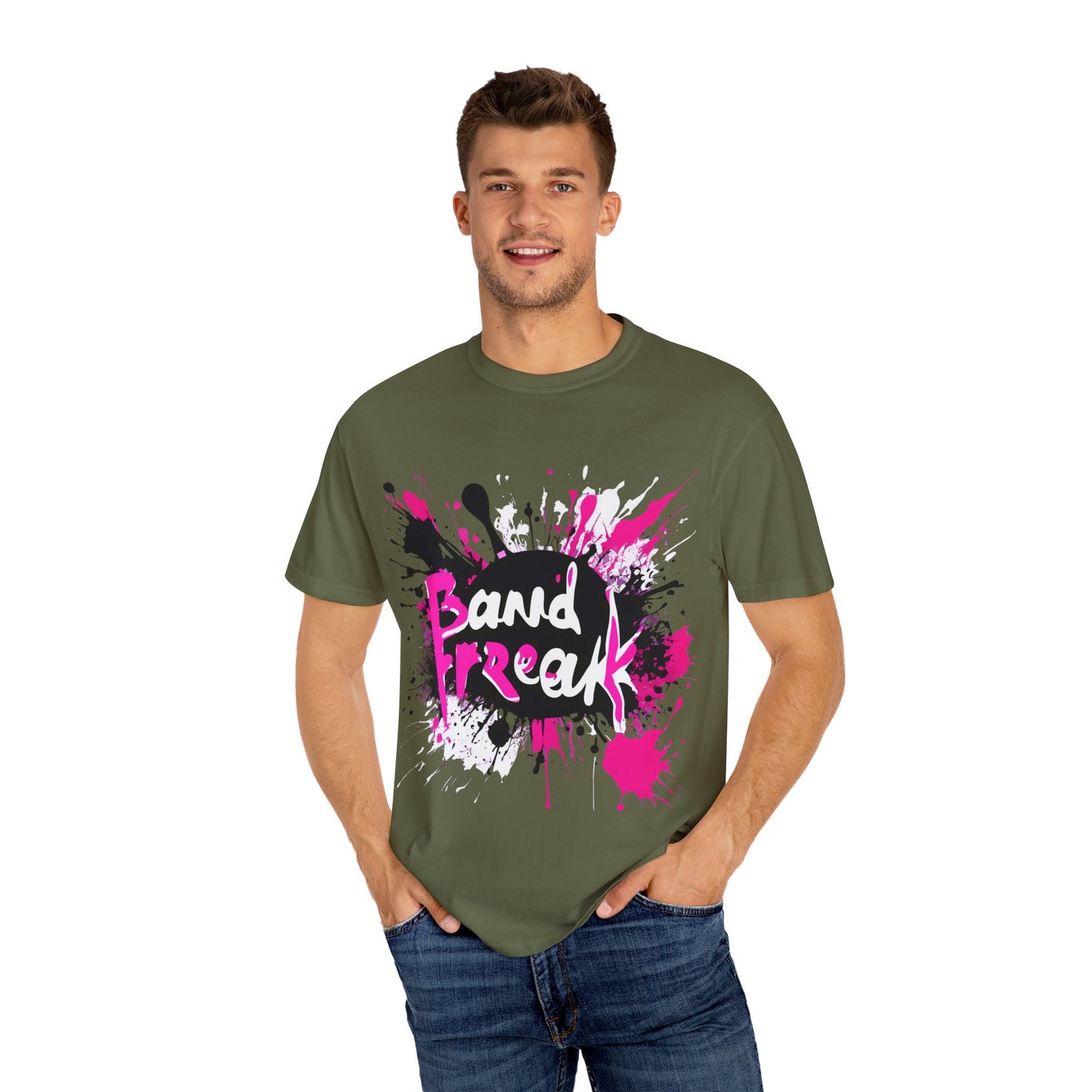 "Band Freak" Unisex Garment-Dyed T-shirt