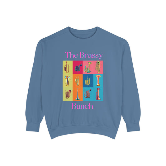 "Brassy Bunch" Unisex Garment-Dyed Sweatshirt