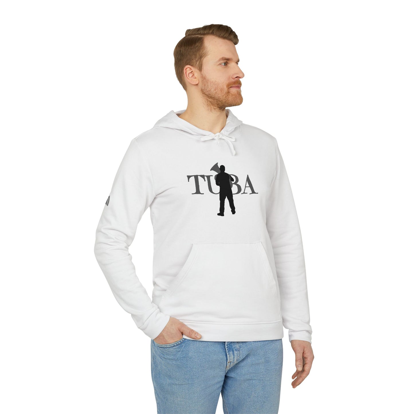 "Tuba" Adidas Unisex Fleece Hoodie