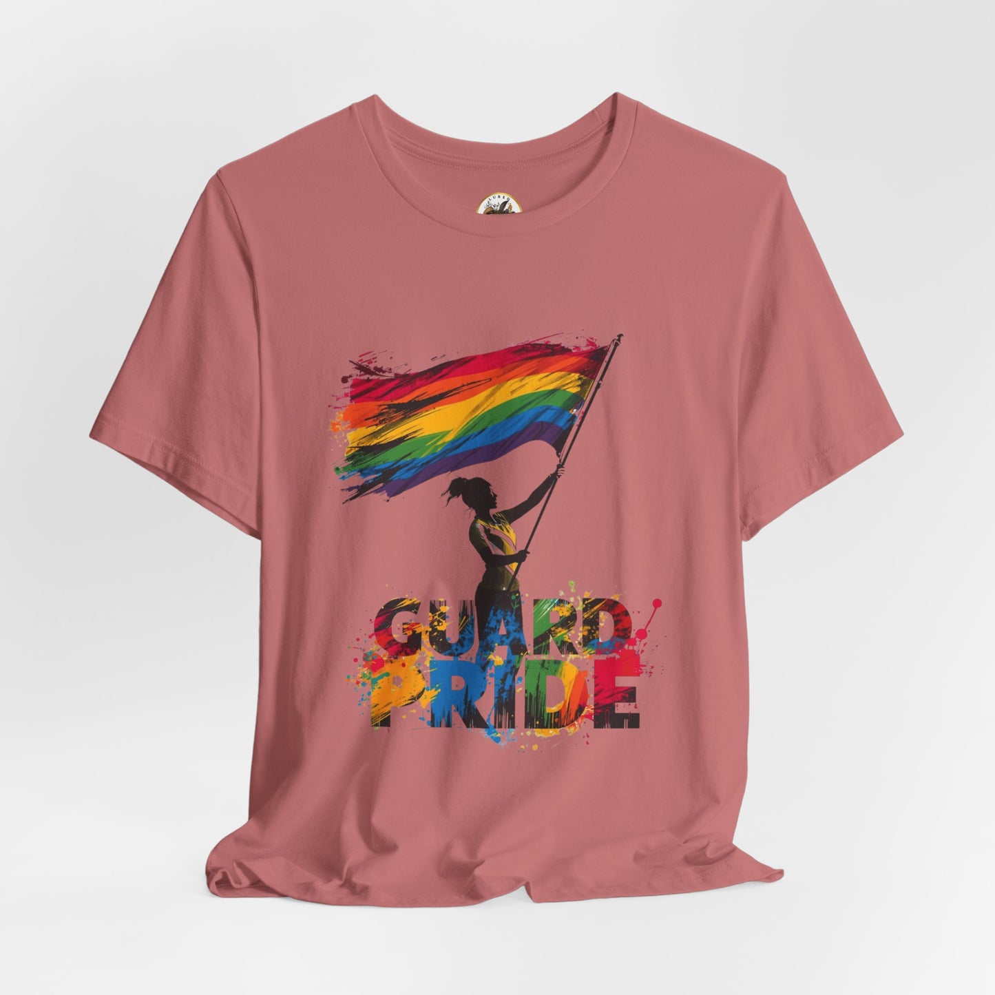 Guard Pride Tee - Color Guard Rainbow Flag Shirt