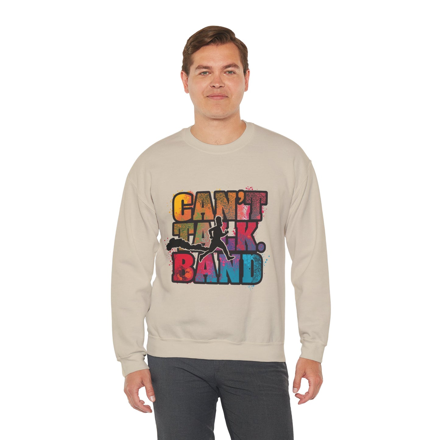 Can't Talk Band Sweatshirt — Retro Music Crewneck