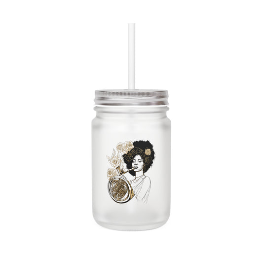 "Ladies Of Brass" Mason Jar