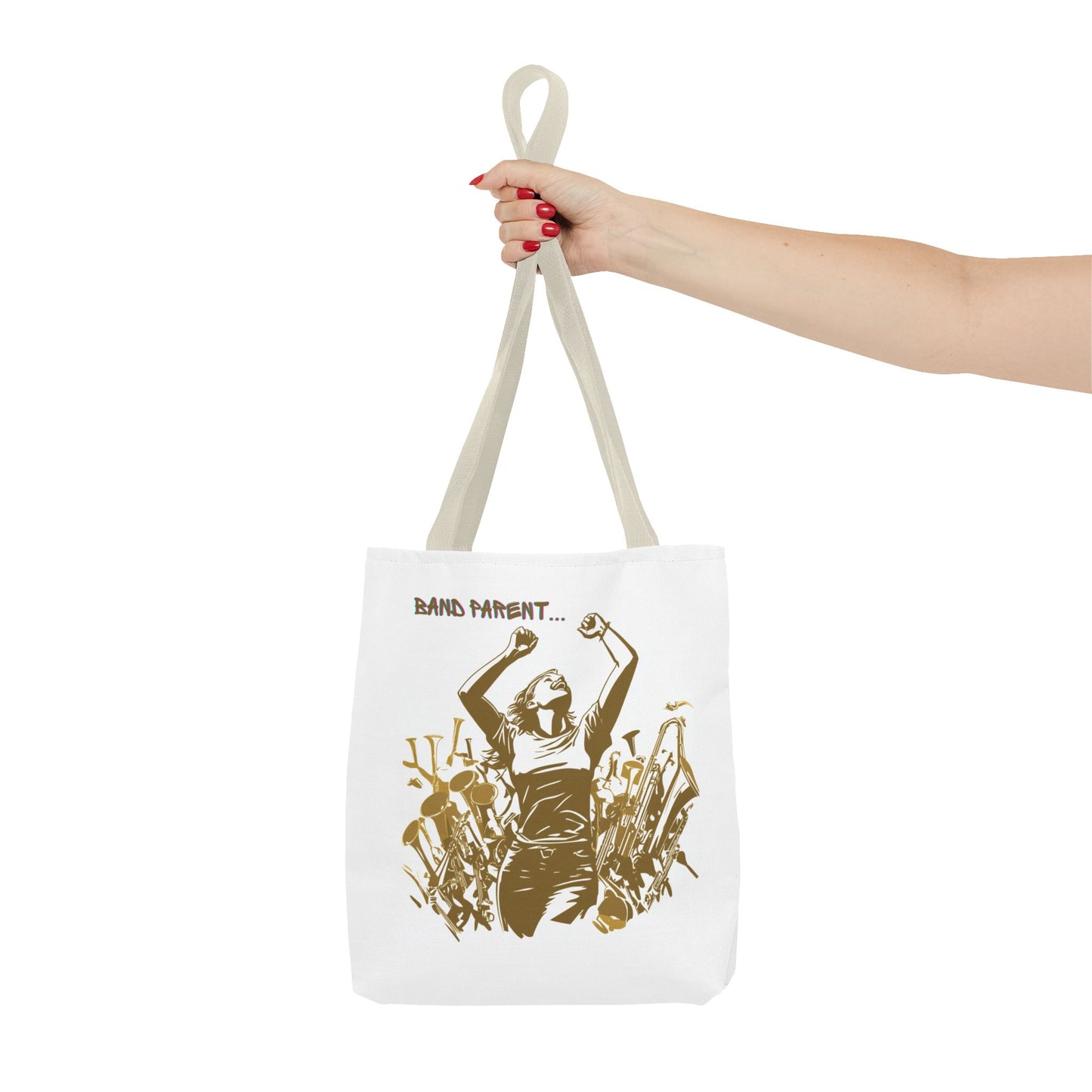 "Band Parent" Tote Bag (AOP)