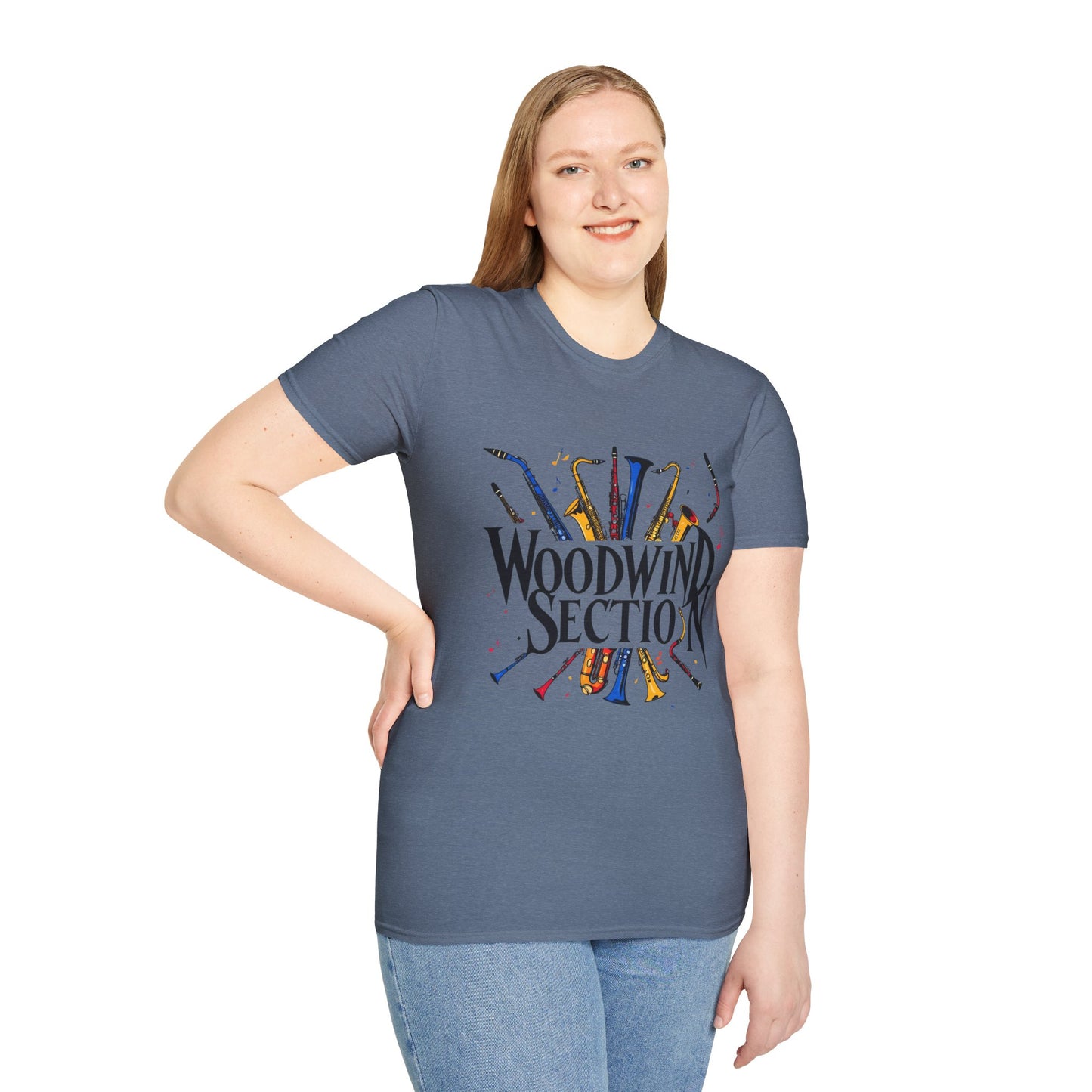 "Woodwind Section" Unisex Basic T-Shirt