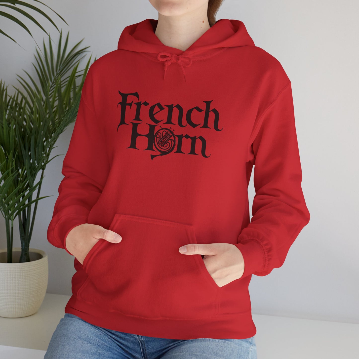 Hooded "French Horn" Sweatshirt