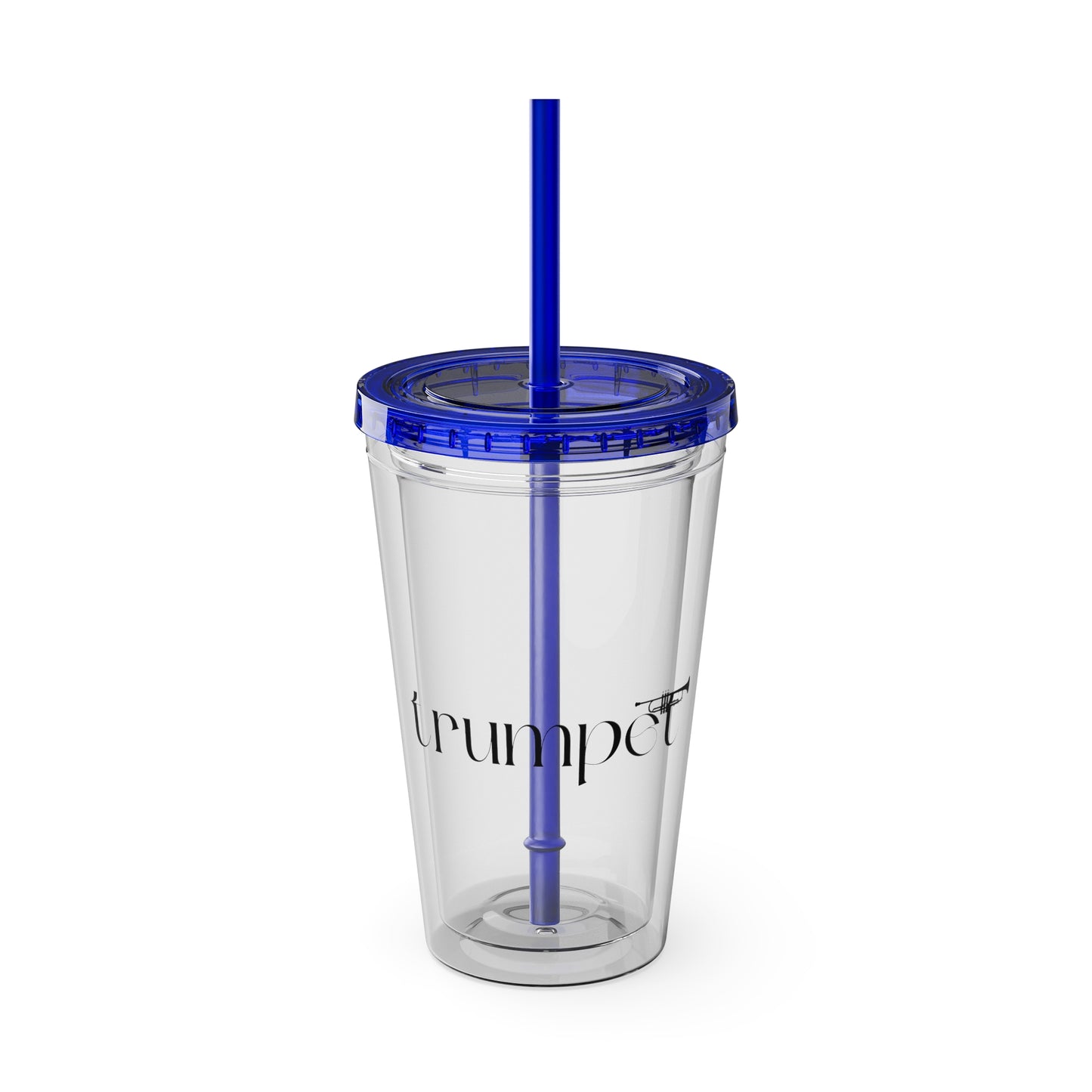 Sun-splash Tumbler with Straw, 16 oz.