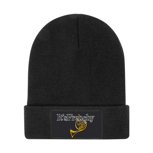 "French Horn" Street-wear Custom High-quality Knit Beanie
