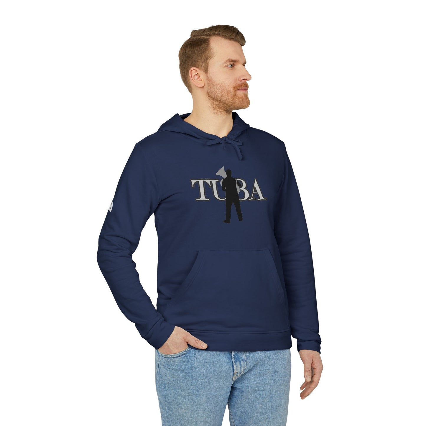 "Tuba" Adidas Unisex Fleece Hoodie