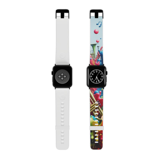 "Graphic Brass" Watch Band for Apple Watch