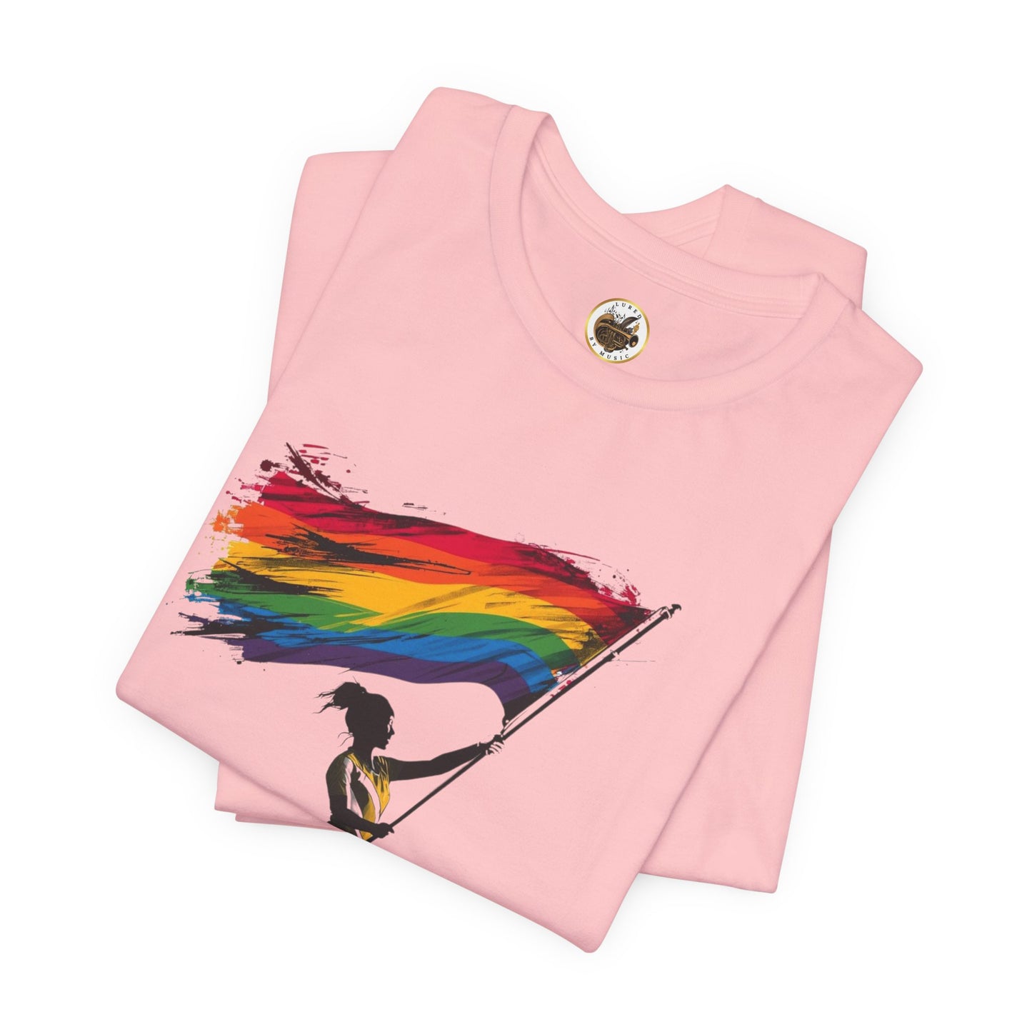 Guard Pride Tee - Color Guard Rainbow Flag Shirt