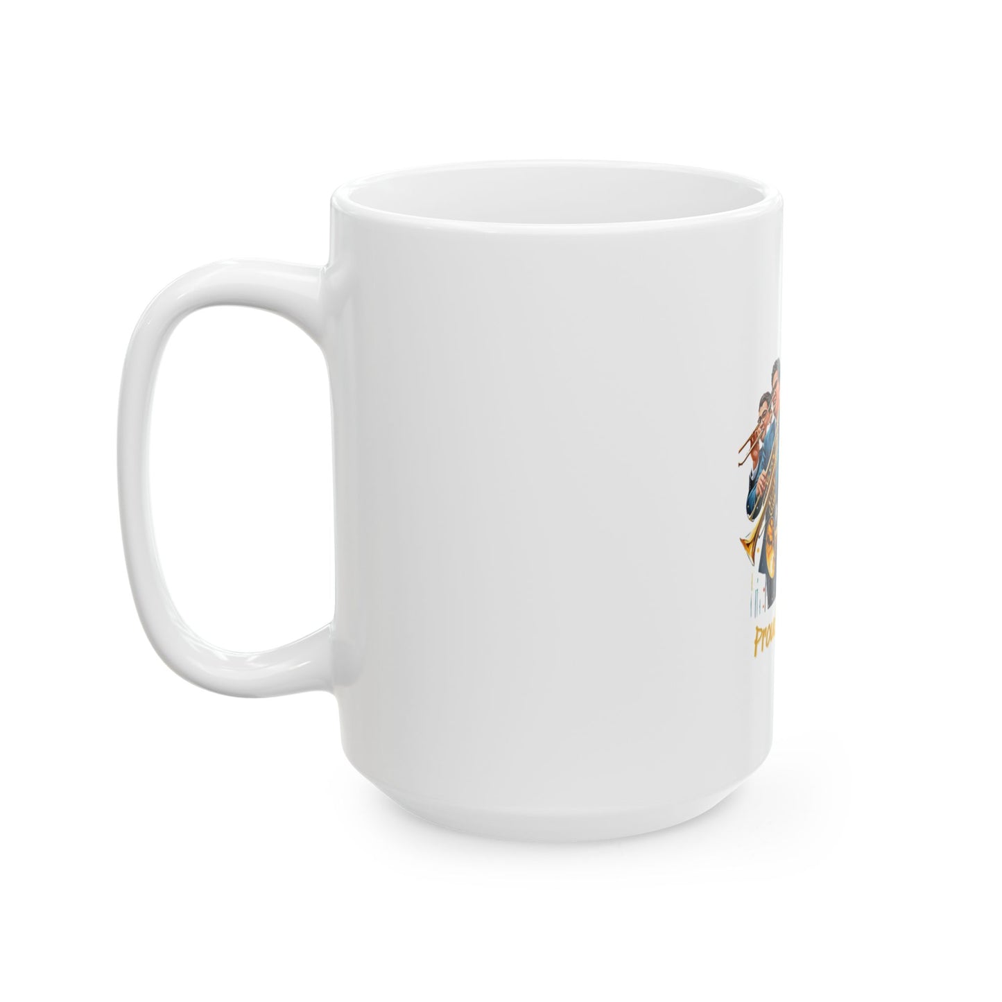 "Band Nerd" Ceramic Mug, (11oz, 15oz)