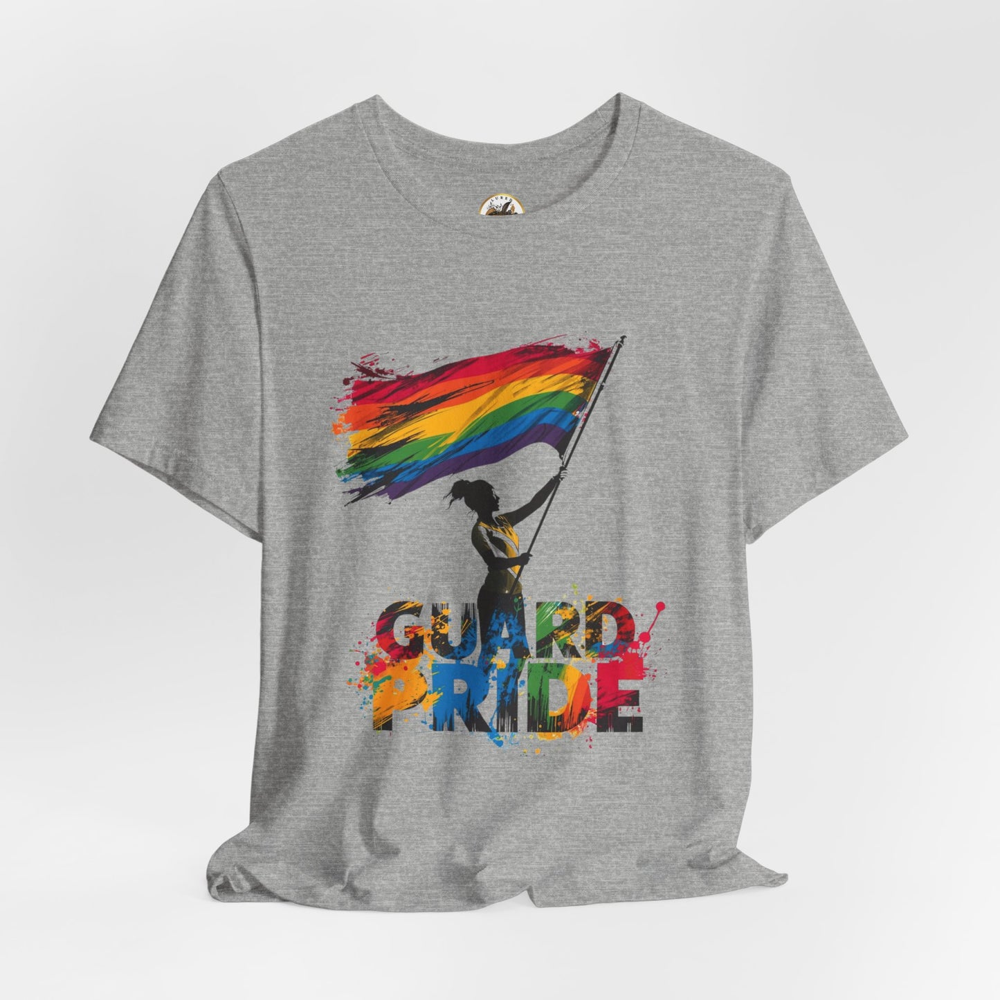 Guard Pride Tee - Color Guard Rainbow Flag Shirt