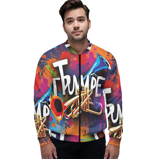 "Trumpet" Unisex Bomber Jacket