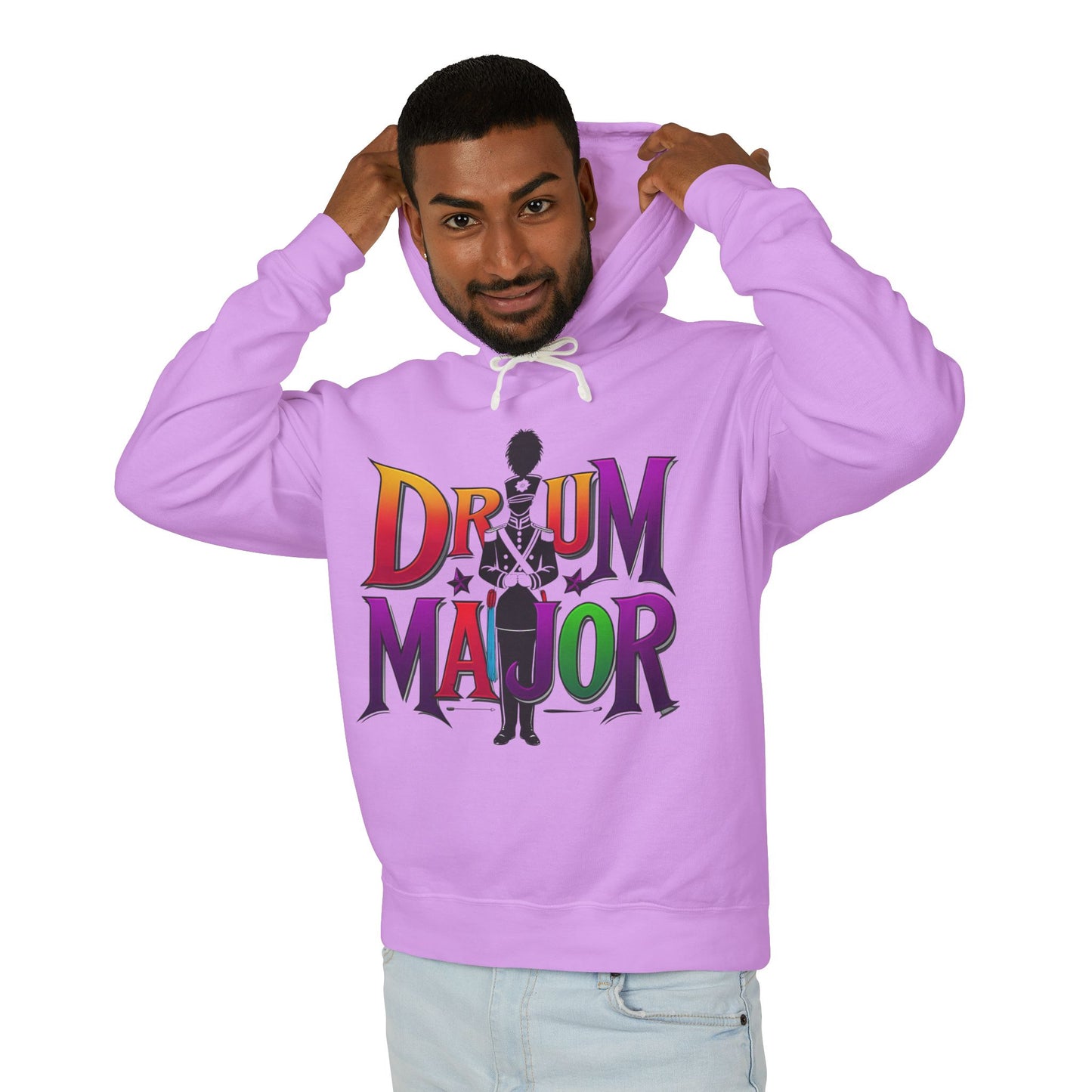 Vibrant "Drum Major" Sweatshirt - Unisex Lightweight Hoodie