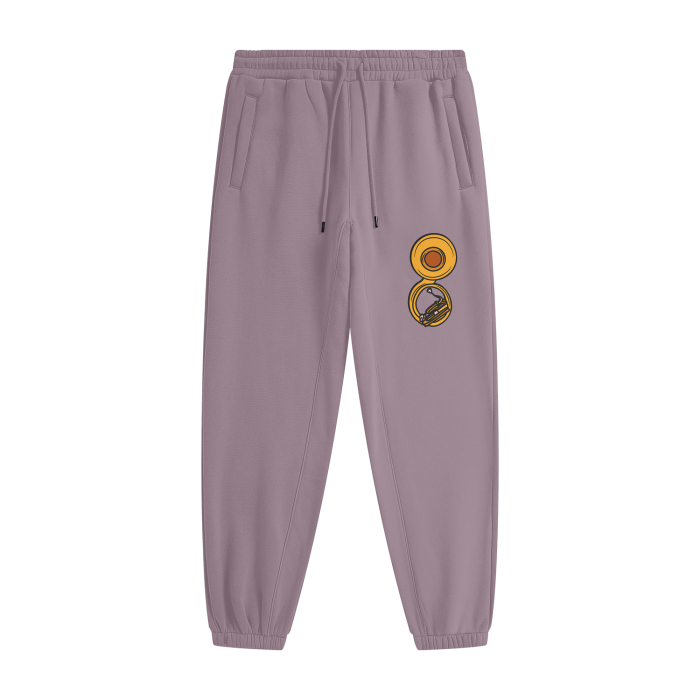 "Tuba" Street-wear Unisex Fleece Joggers