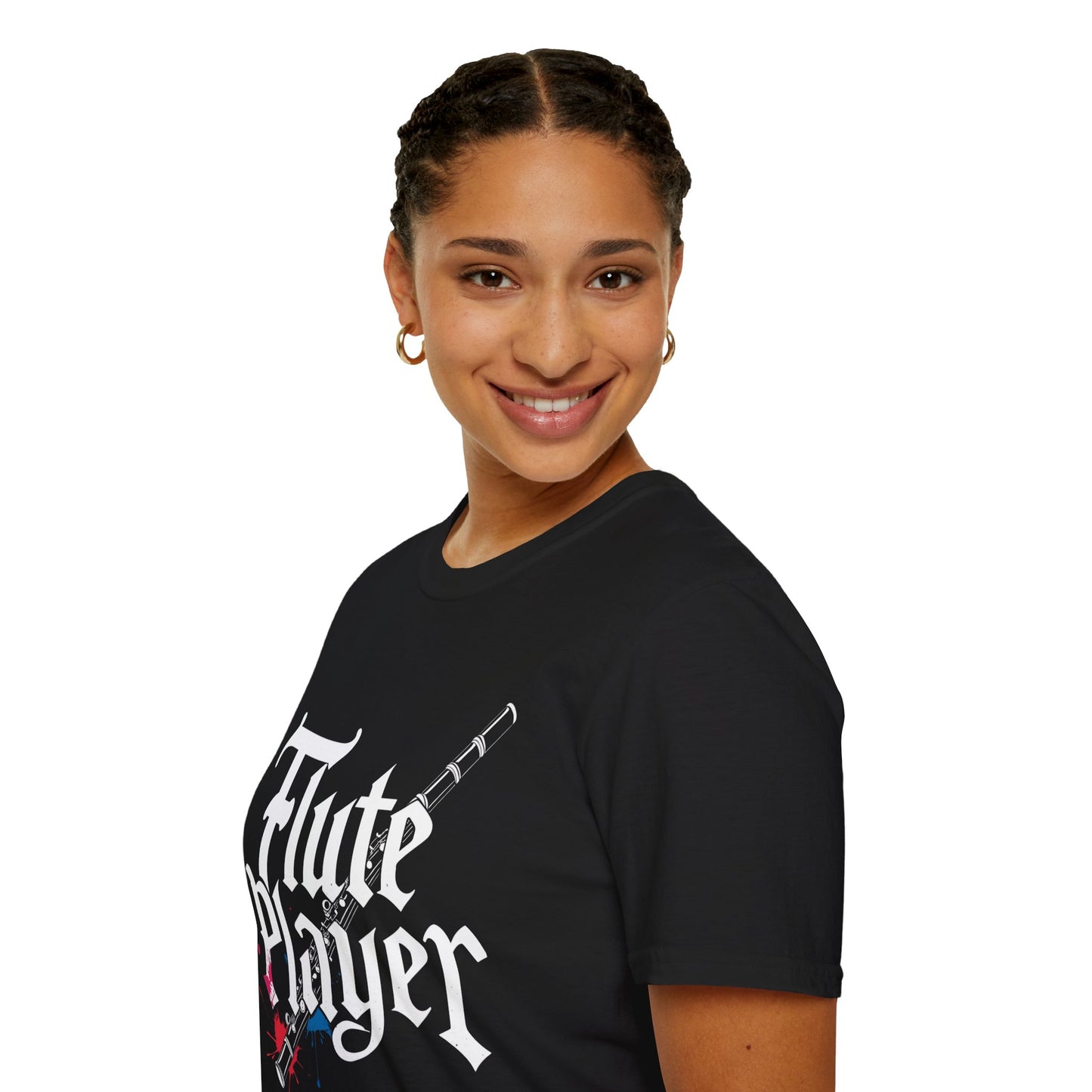 "Flute Player" Unisex T-Shirt