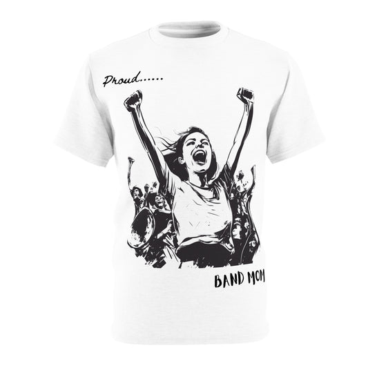 "Band Mom" Unisex Cut & Sew Tee