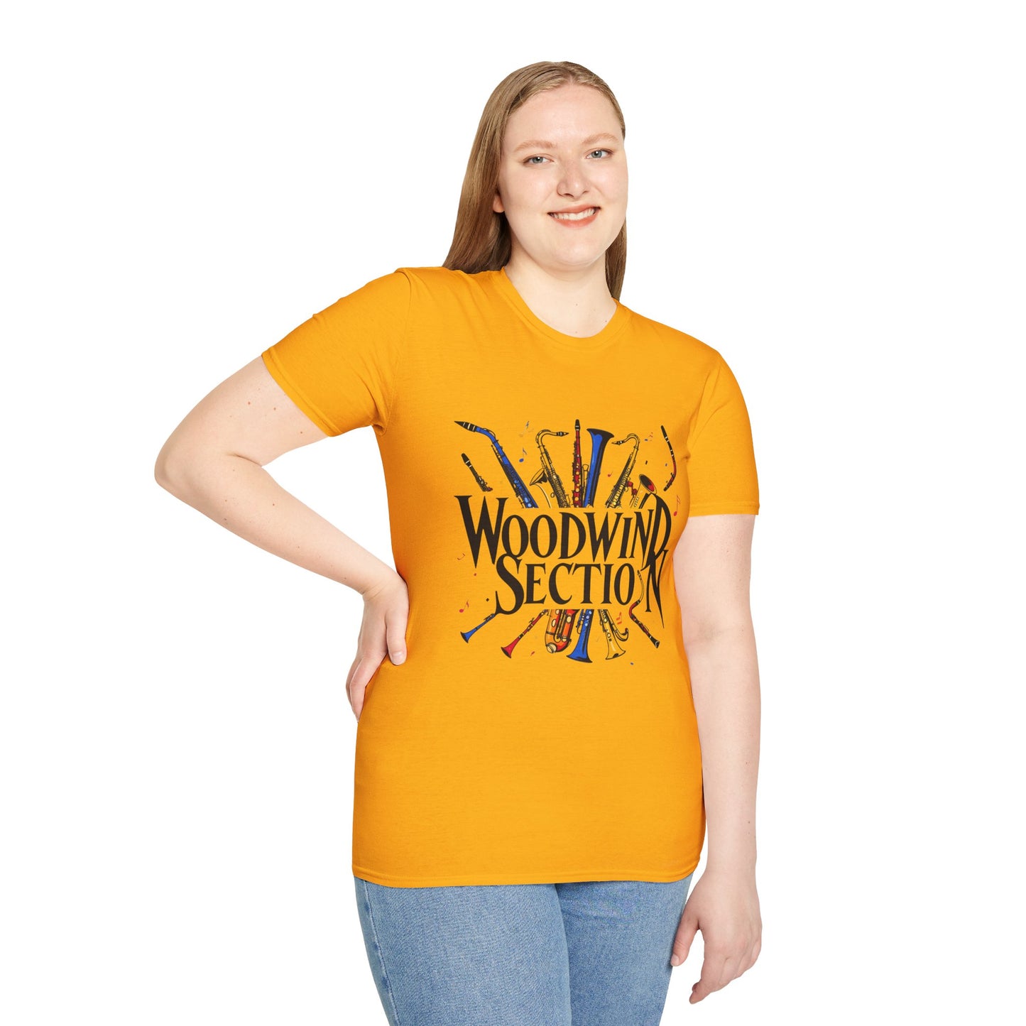 "Woodwind Section" Unisex Basic T-Shirt