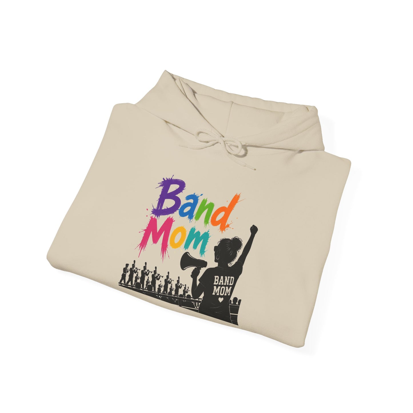 Colorful Band Mom Hoodie