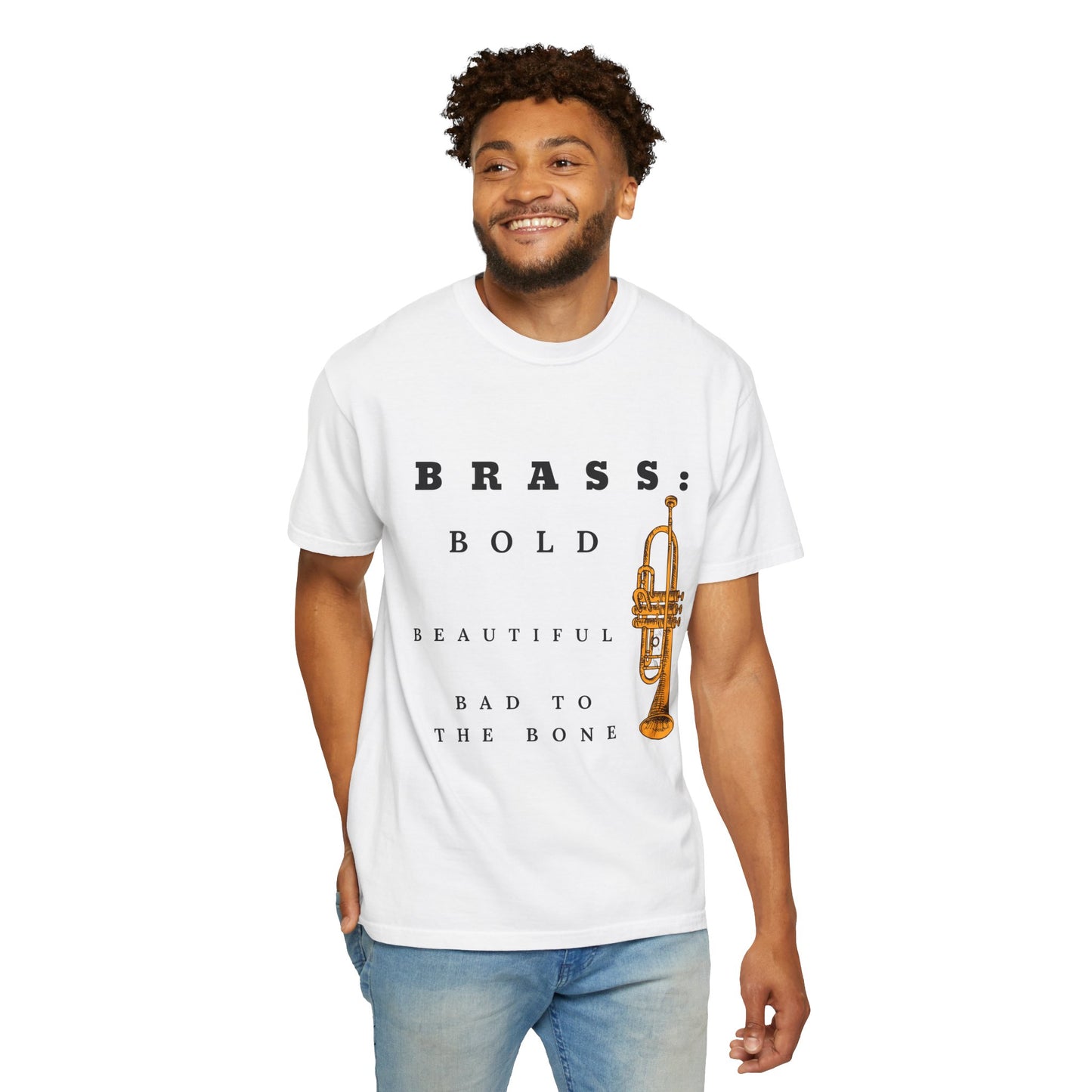 "Brass" Unisex Garment-Dyed T-shirt