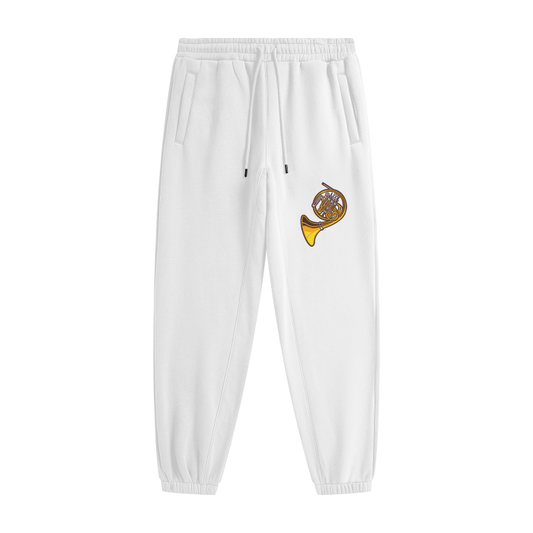 "French Horn" Street-wear Unisex Fleece Joggers