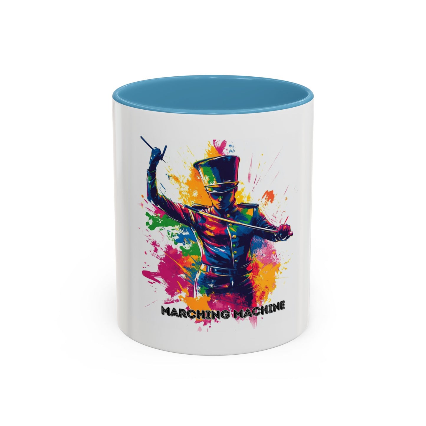 "Marching Machine" Accent Coffee Mug (11, 15oz)